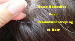 Natural Remedies for Premature Hair Greying